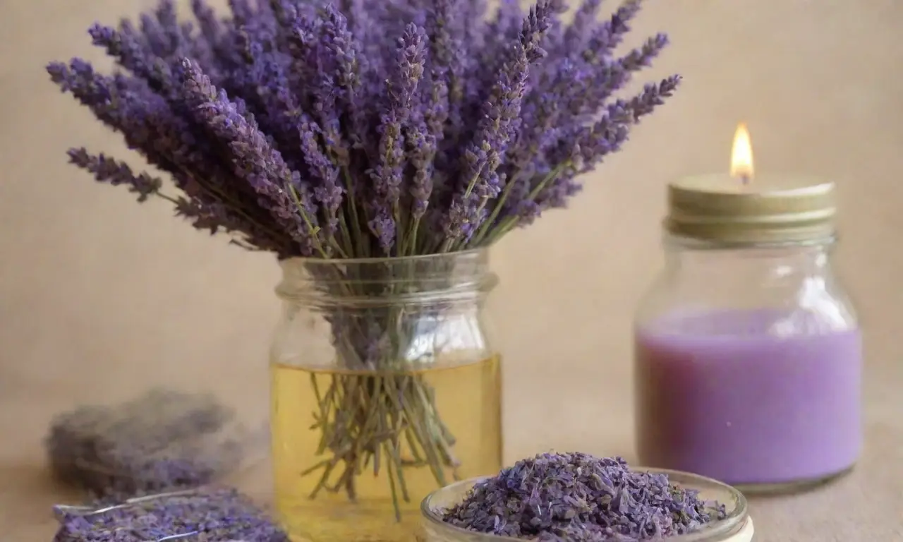 Productos de lavanda: ramos