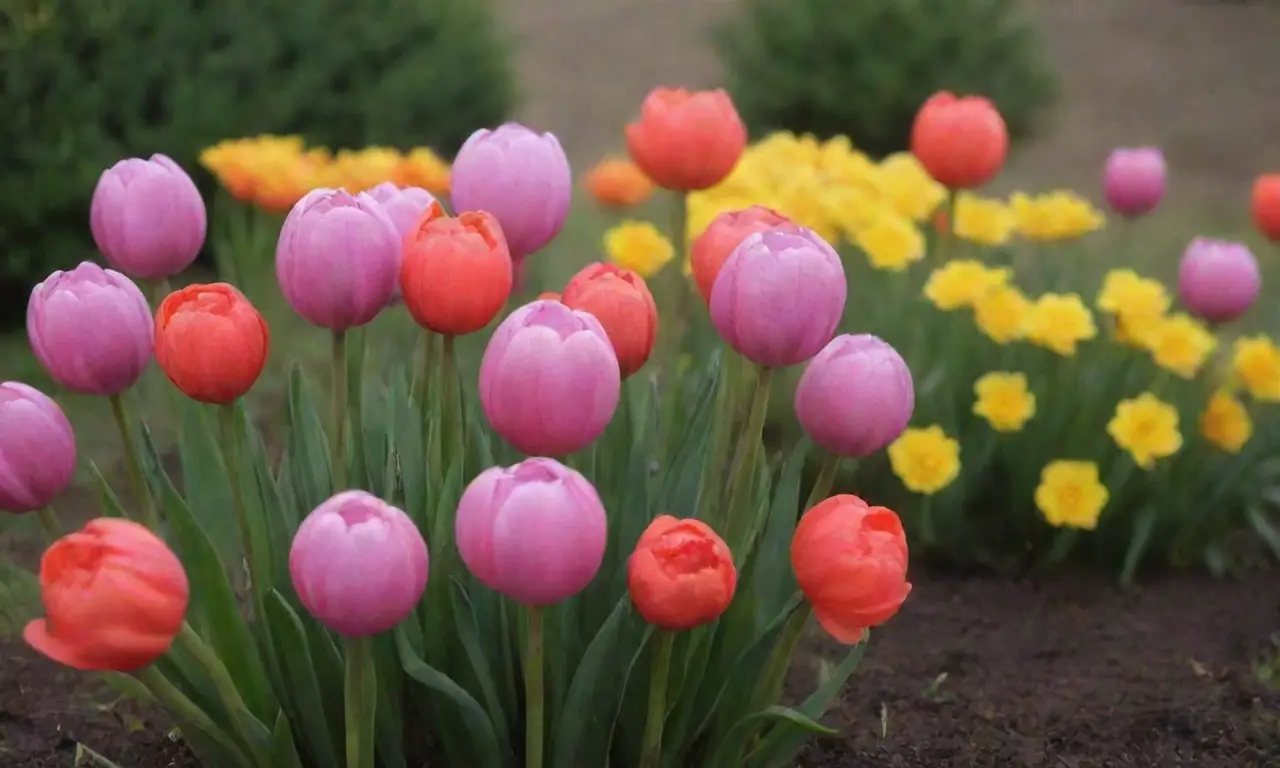 Plantas coloridas requieren luz