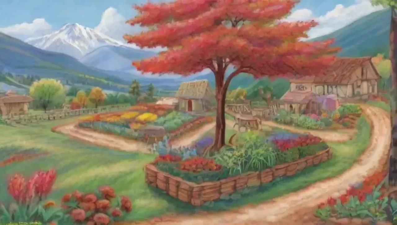 Un paisaje diverso y vibrante que celebra la conexión entre la tierra, la cultura y la comunidad