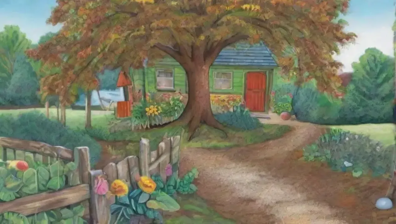 Un jardín vibrante y lleno de vida