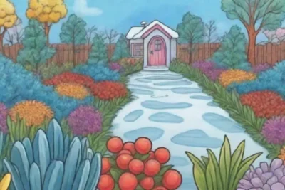 Consejos de jardines helados con colores vibrantes y navegación fácil