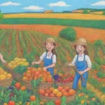 Colores vibrantes y esfuerzos que celebran la abundancia de la naturaleza