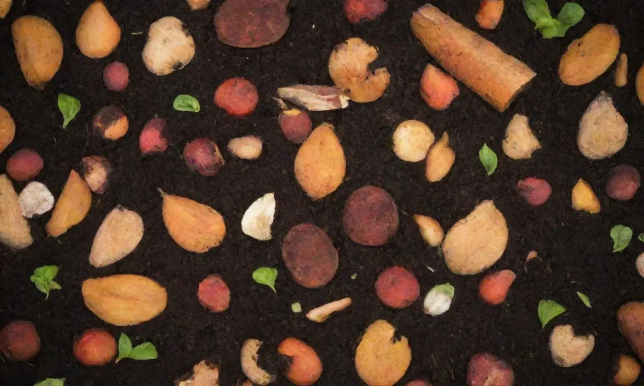 Materiales de compostaje son esenciales para jardines ecológicos y fomentan la salud del suelo y el crecimiento de las plantas