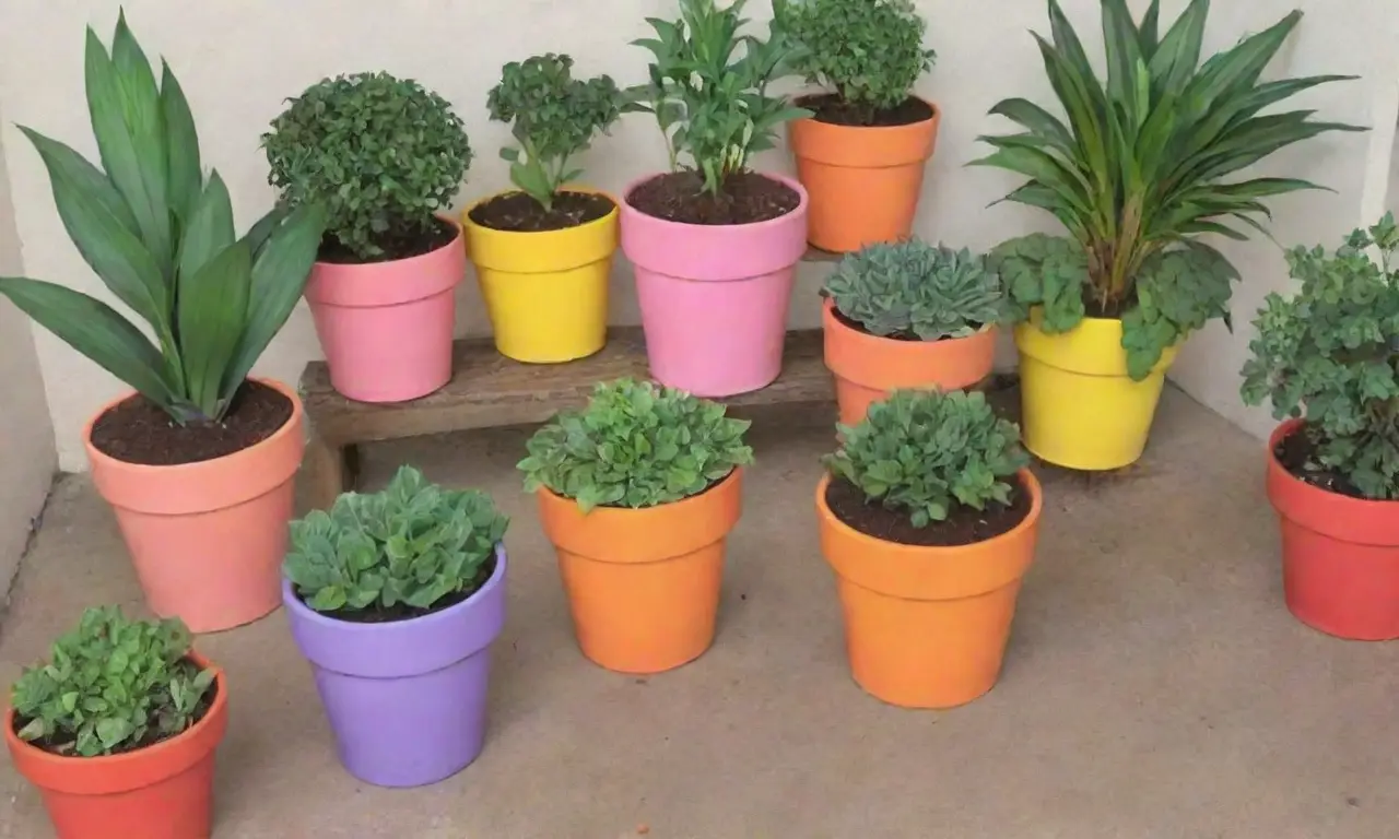 Jardinería en contenedores con plantas vibrantes y fácil instalación en espacios urbanos