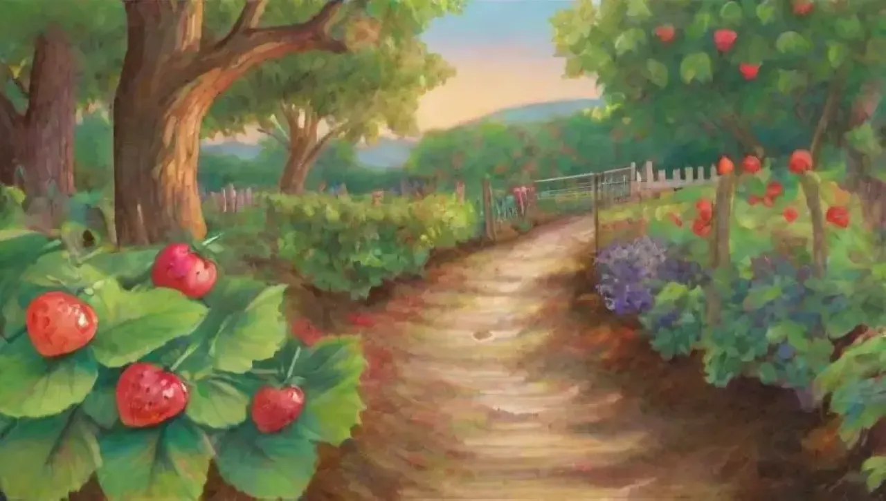 Un jardín vibrante y lleno de vida espera ser cosechado