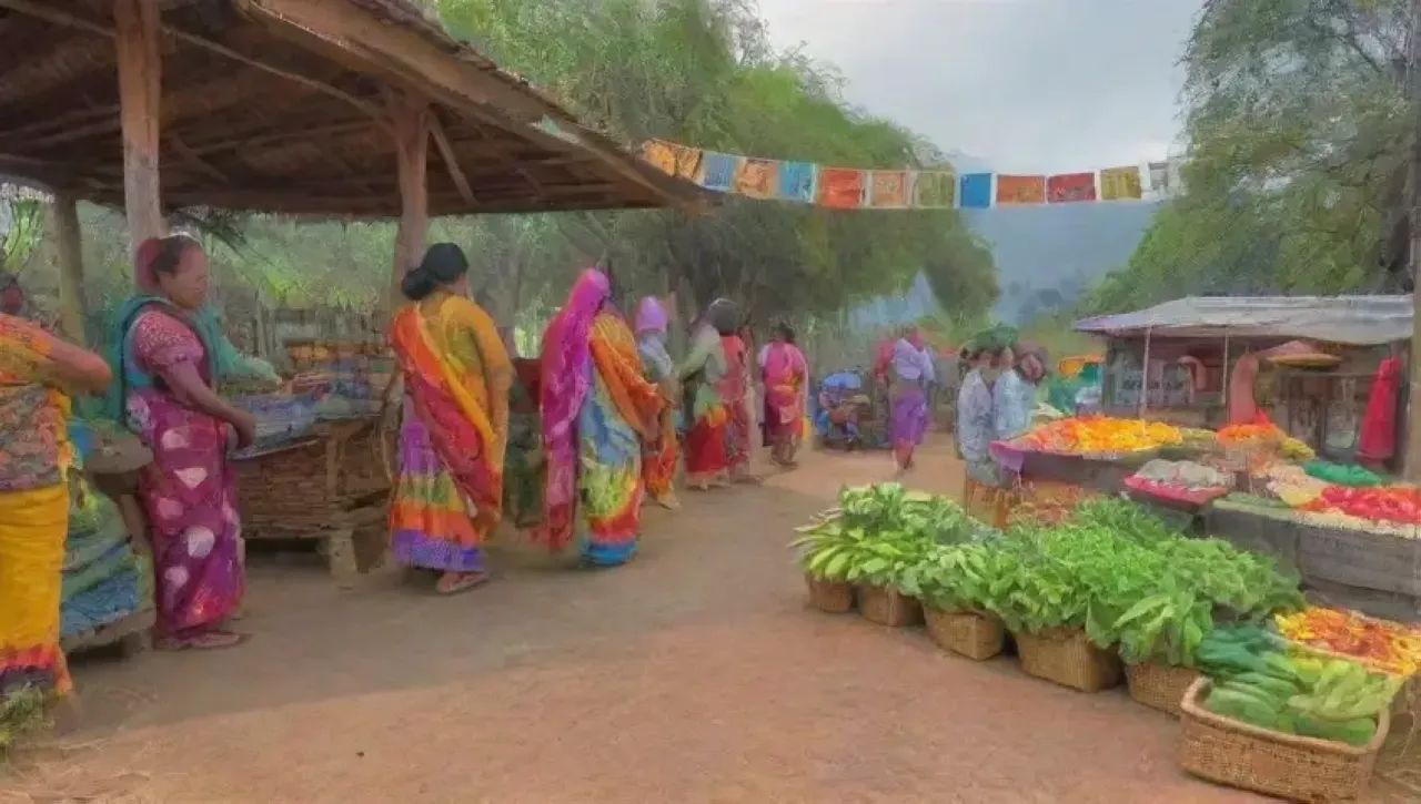 Un vibrante mosaico de vida comunitaria, agricultura sostenible y diversidad cultural