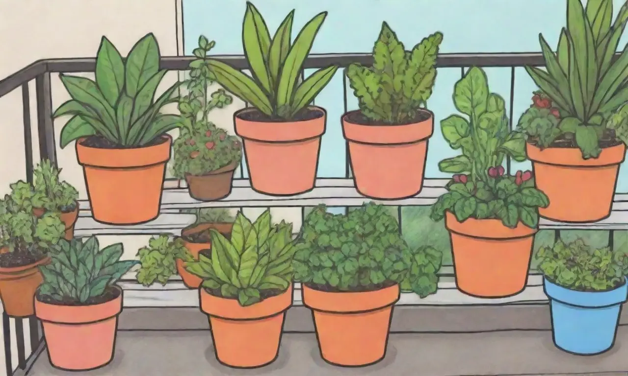 Guía paso a paso para un jardín urbano colorido y asequible en macetas con vegetales frescos