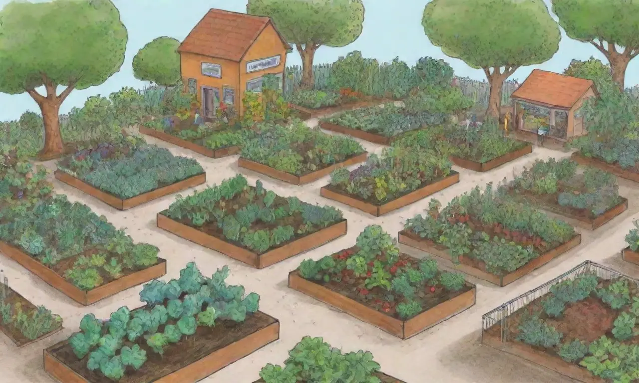 Jardines comunitarios que promueven sostenibilidad y conexión social