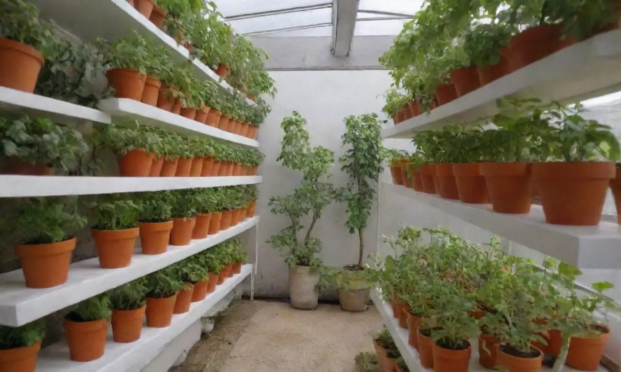 Cultivos hidropónicos en jardines verticales y balcones de plantas compactas y hierbas de fácil mantenimiento