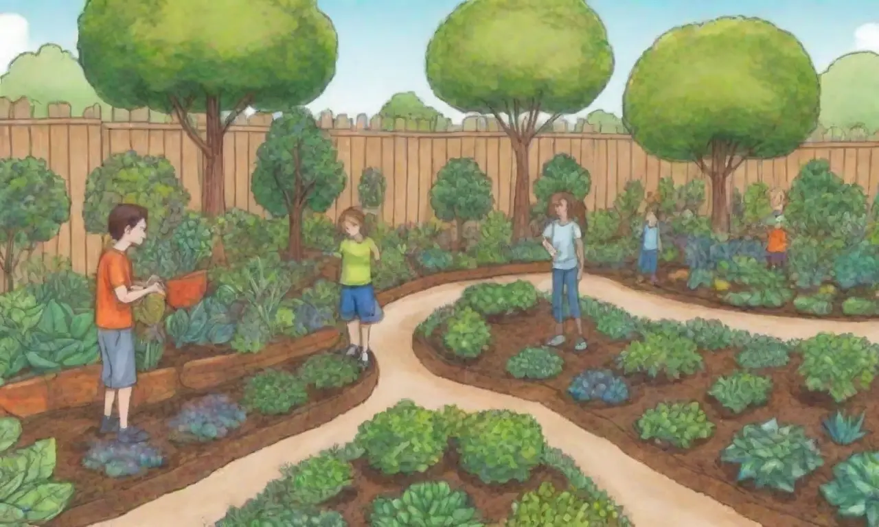 Jardines familiares sostenibles que conectan con la naturaleza y fomentan una vida saludable