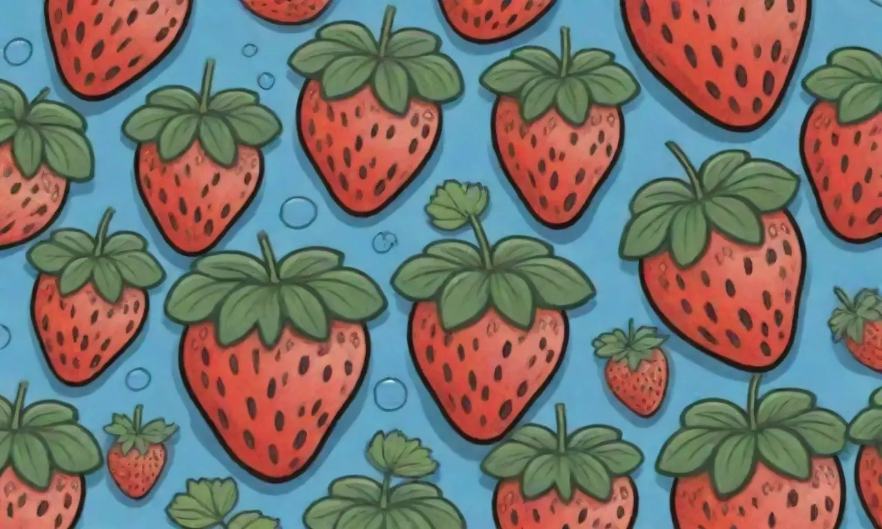 Variedades de fresas en cultivo hidropónico con consejos y colores vibrantes