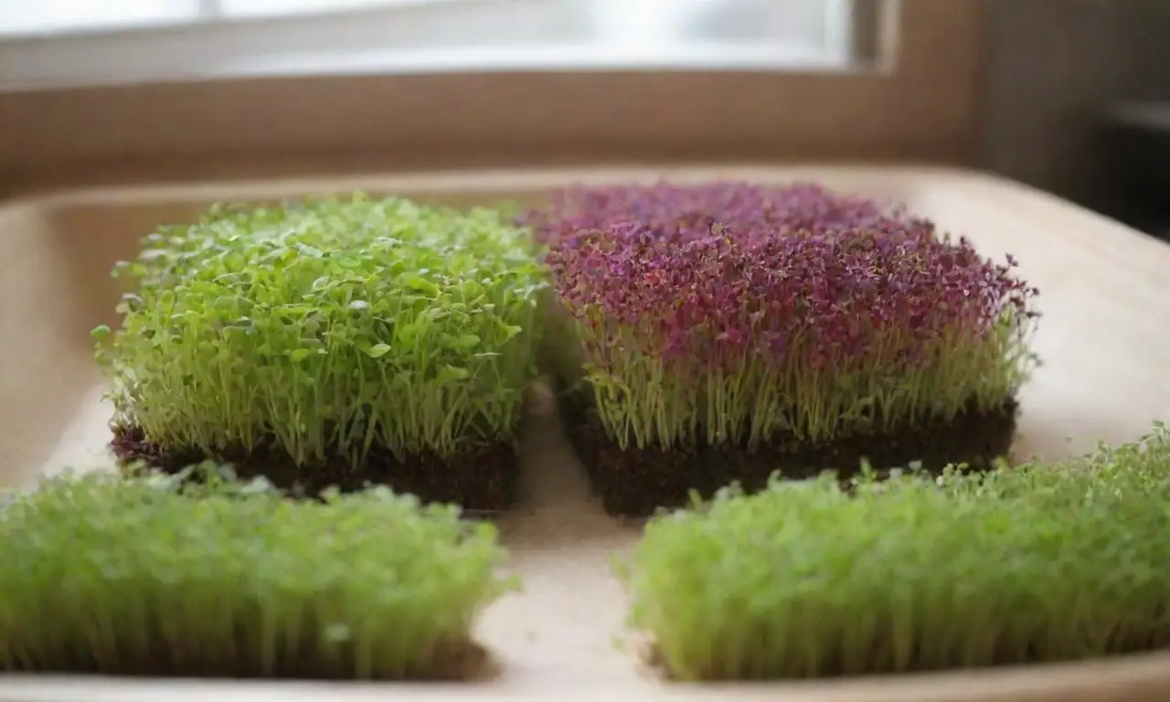 Ventajas de cultivar microgreens: ricos en nutrientes, frescos, rápidos y fáciles en casa