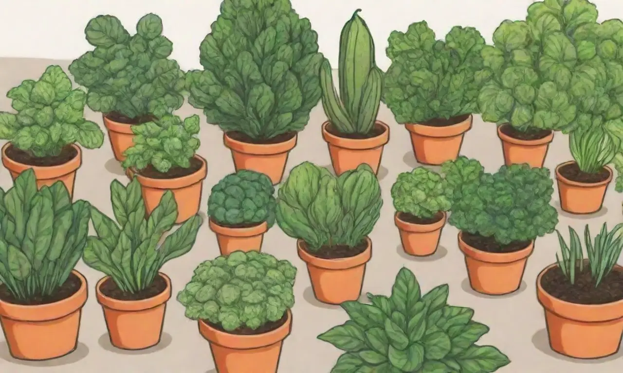 Jardín en casa: plantas verdes