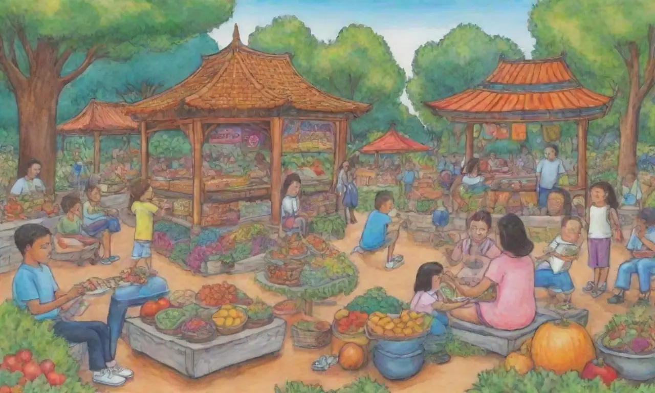 Jardines culturales y comidas diversas fomentan la unidad en la diversidad