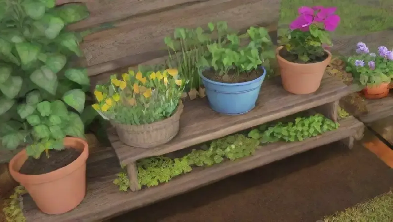 Un jardín vibrante lleno de vida y promesas de crecimiento