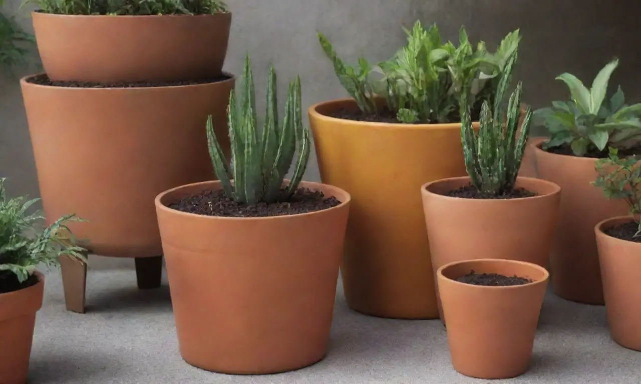 La selección de macetas es clave para el éxito de las plantas