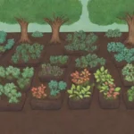 Mantenimiento estacional de un jardín saludable y bien organizado