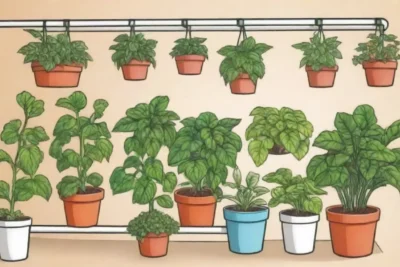 Cultivo hidropónico: diseño moderno y sostenible para espacios reducidos con frescura y estilo