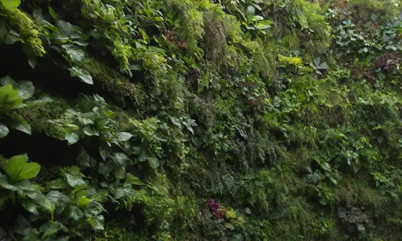 Jardines verticales: solución estética, ecológica y de bajo mantenimiento con diversidad vegetal y ahorro de espacio
