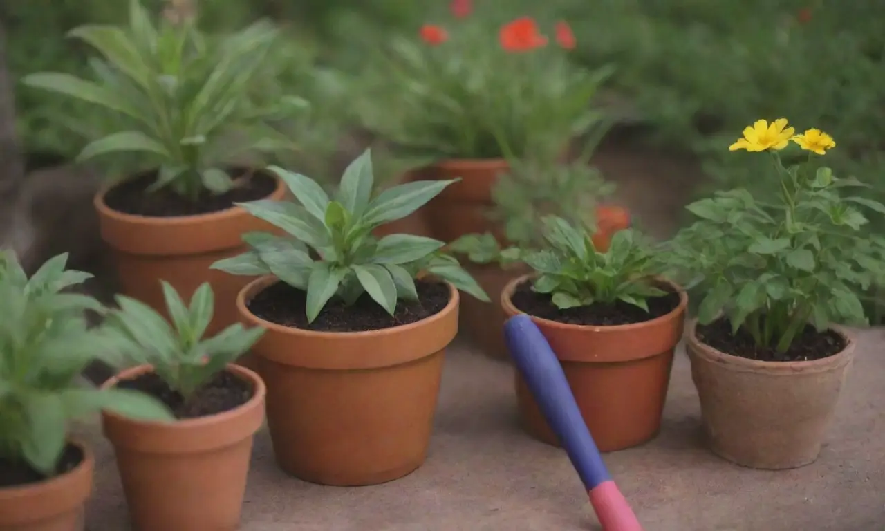 Plantas coloridas y formas geométricas para aprender matemáticas de manera divertida