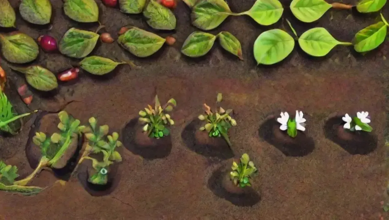 Un ecosistema vibrante y diverso lleno de vida y armonía