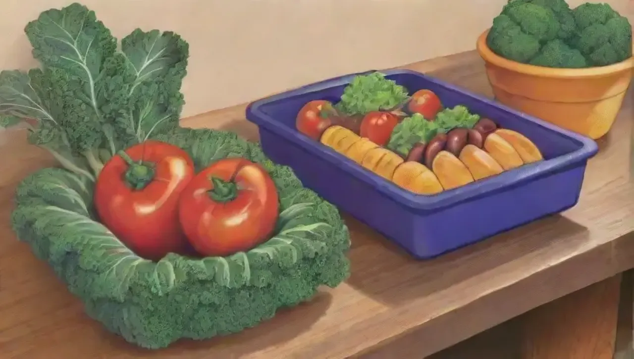 Una colorida celebración de la belleza de la alimentación estacional