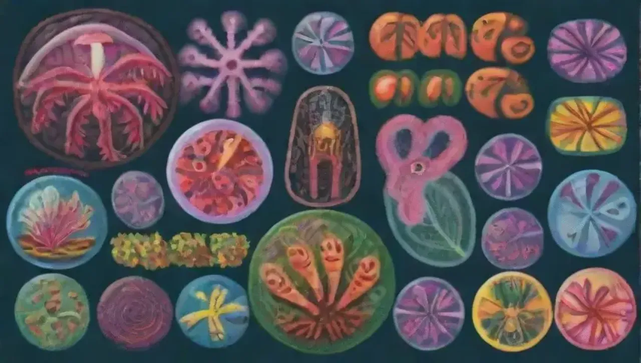 Imágenes vibrantes de microorganismos, vectores y salud pública