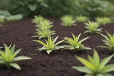 Mulching efectivo mejora la salud del jardín con sustratos ligeros