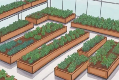 Guía para cultivos hidropónicos de plantas estacionales en invernaderos