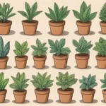 Considera plantas diversas según clima
