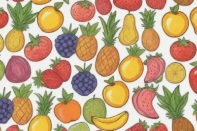 Frutas coloridas y orgánicas que fomentan un estilo de vida saludable y apoyan a los agricultores locales