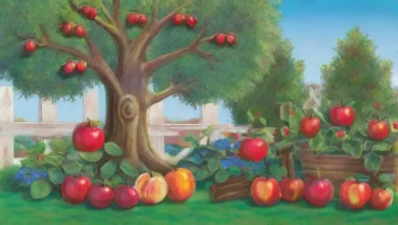 Un jardín vibrante y lleno de vida