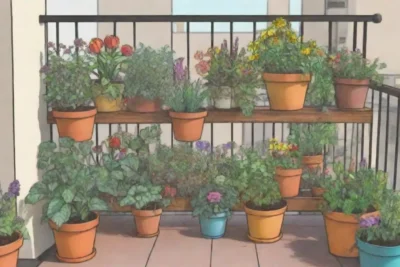 Jardines en balcones fomentan la biodiversidad urbana y la vida ecológica