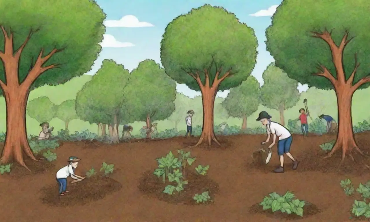 Educación ambiental promueve la reforestación, prácticas sostenibles y biodiversidad, mejorando la calidad del aire y conservando el suelo