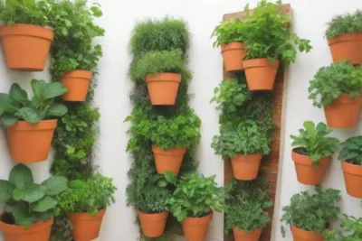 Jardines verticales en pequeños espacios son un oasis urbano sostenible y estéticamente atractivo