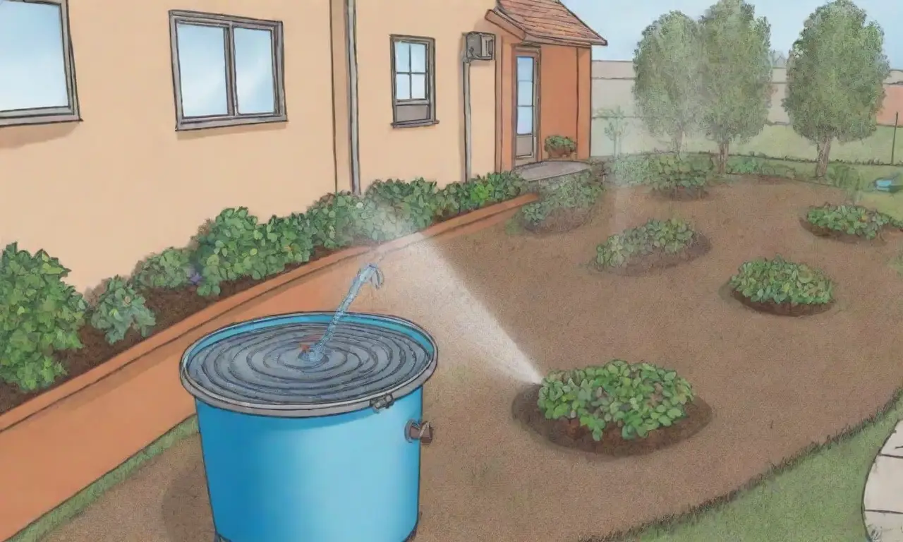 Sistemas de captación de agua de lluvia y riego sostenible para mejorar la productividad del jardín