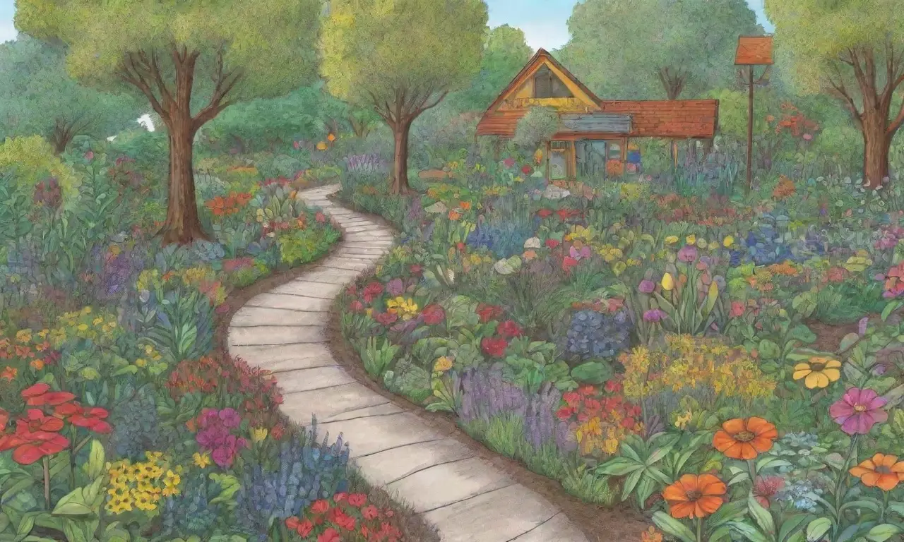 Jardín vibrante y diverso, sostenible y amigable con la fauna