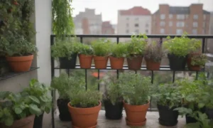 Guía para un jardín urbano en balcón con plantas vibrantes y vegetales frescos