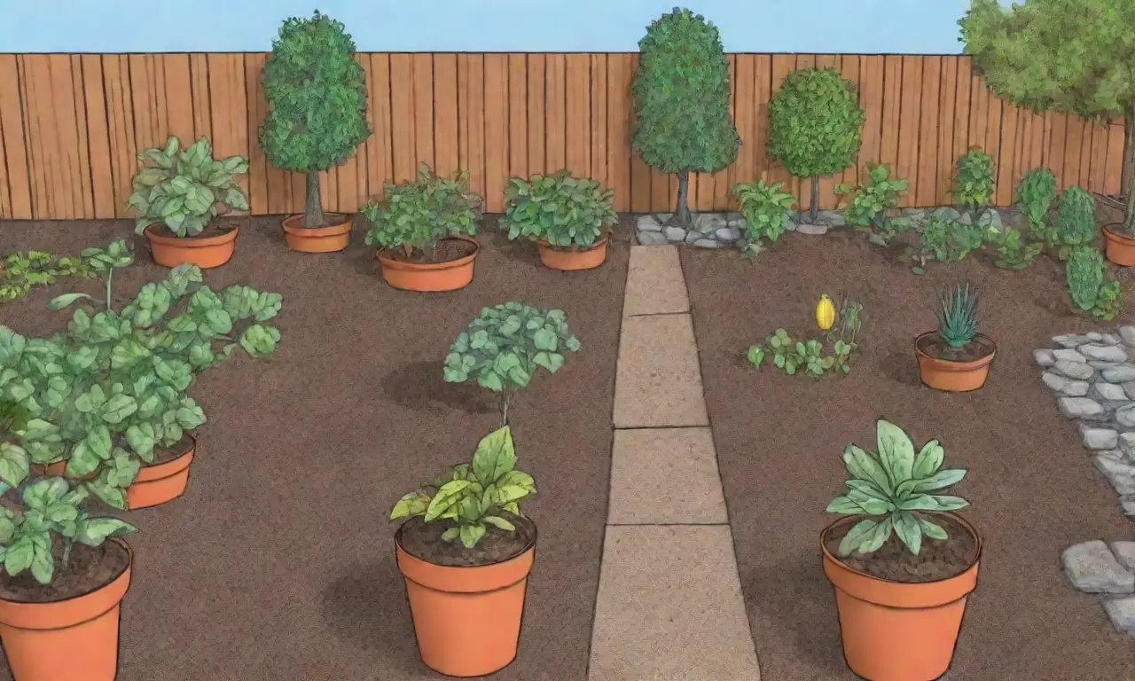Guía para crear un jardín híbrido en el patio