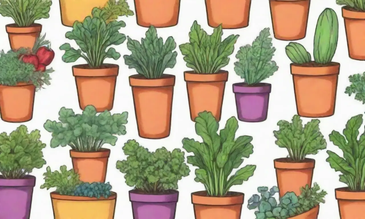 Diseño de jardines verticales creativos con hortalizas de raíz en coloridos MACETAS, fáciles de mantener y sostenibles