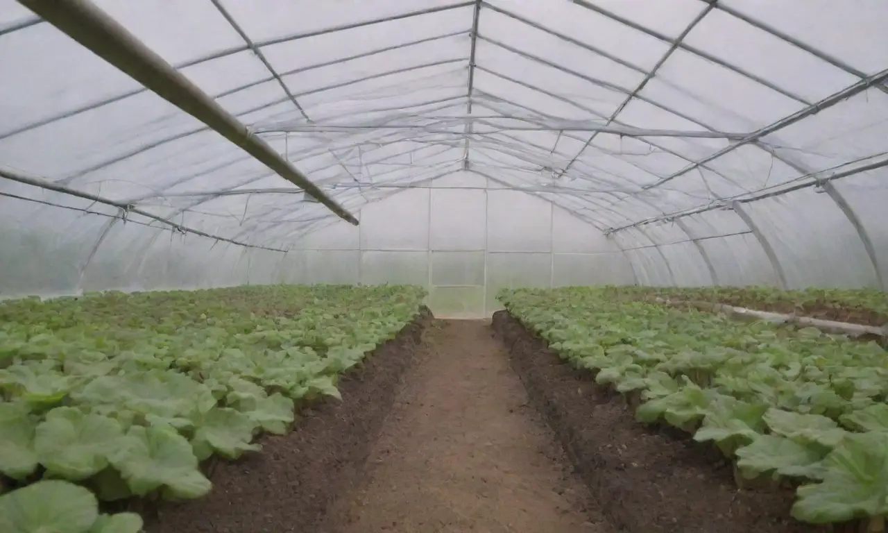 Diseño sostenible de invernaderos para cultivar champiñones en jardines traseros