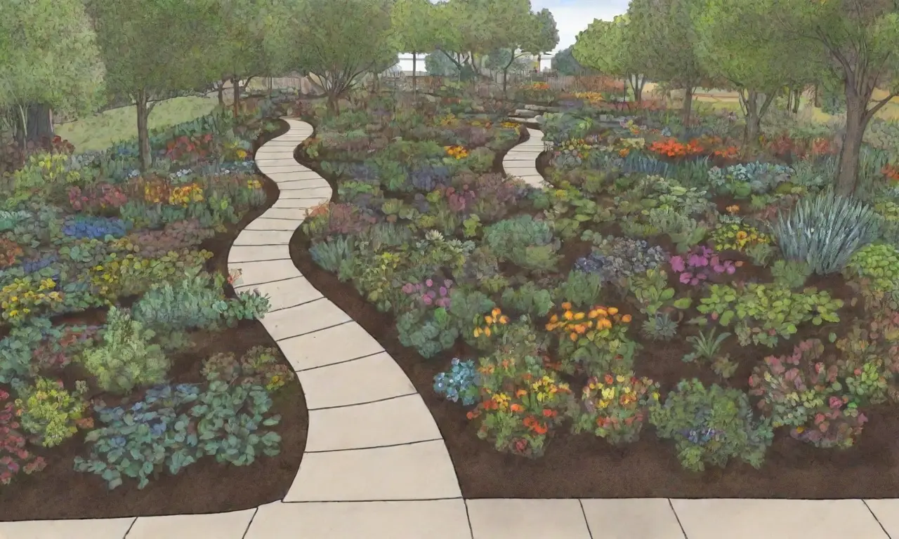 Principios ergonómicos y sostenibles para un diseño eficiente y accesible con plantas diversas