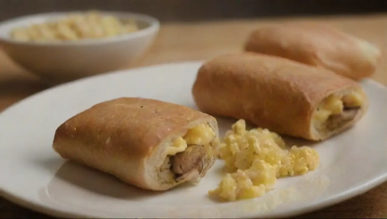 Preparación del revuelto de huevos con hongos de Revuelto de huevos con hongos: receta rápida y deliciosa