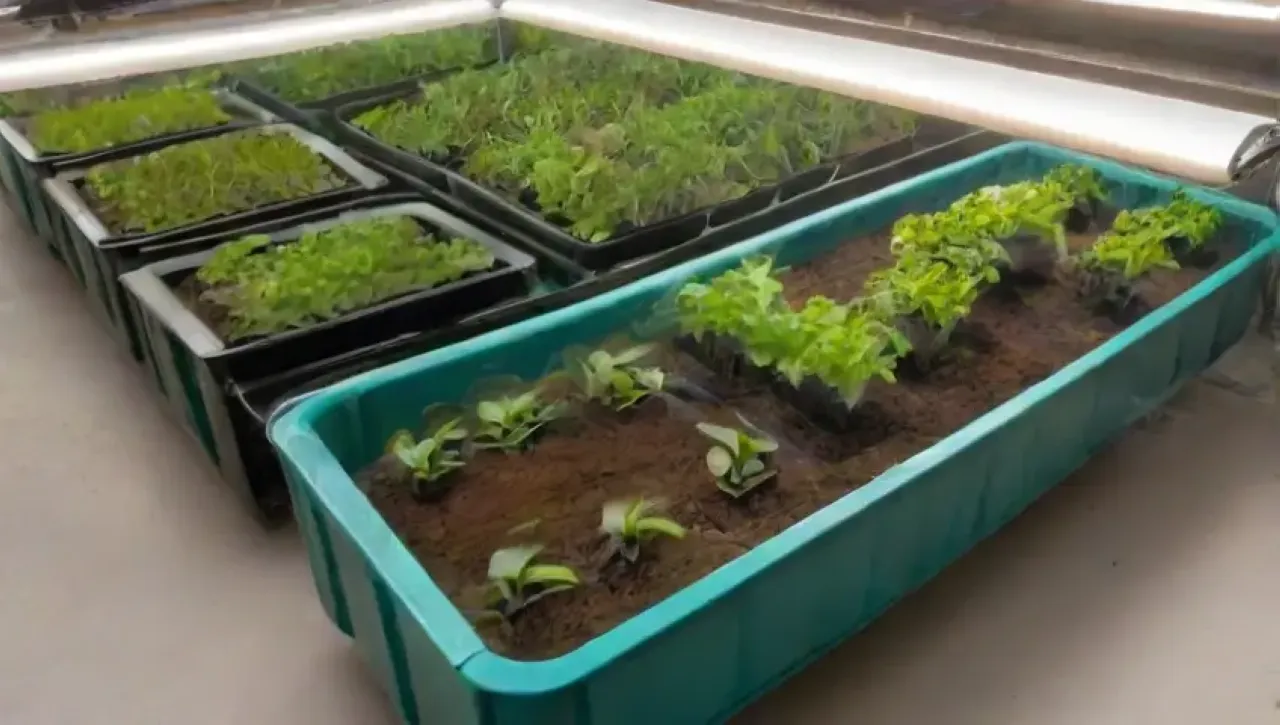 Un entorno moderno y sostenible para el crecimiento saludable de plantas