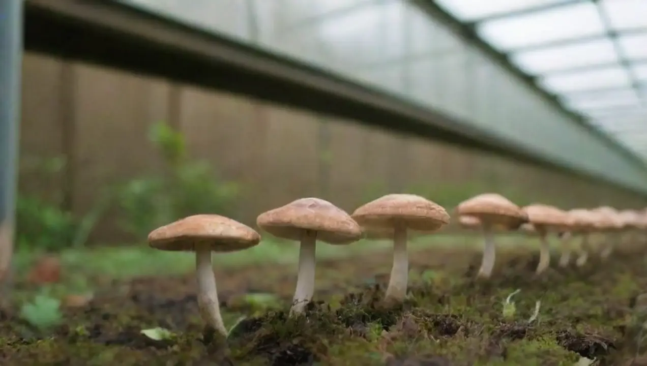 Selección de especies de hongos para invernadero de Producción de hongos en invernaderos y adaptación climática