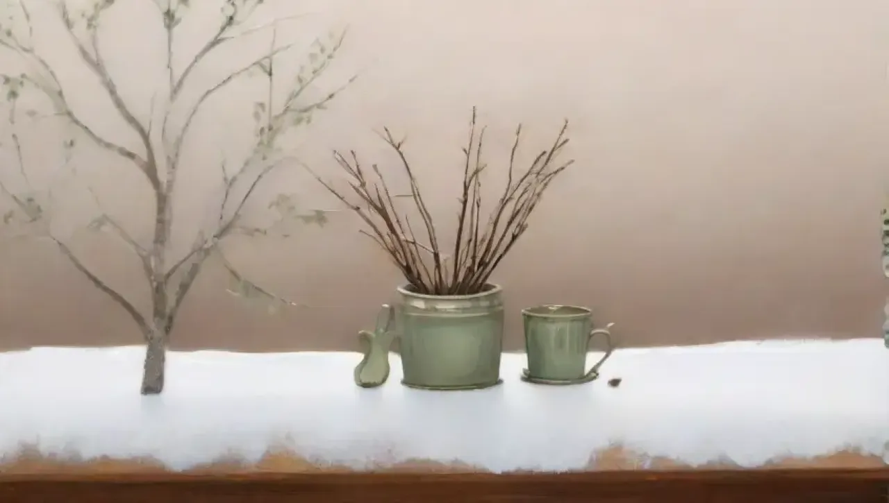 Un paisaje invernal sereno anticipa la vida vibrante de la primavera