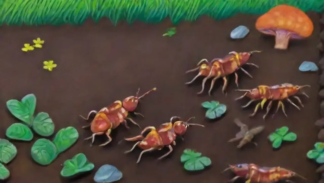 Suelo vibrante y lleno de vida, donde la naturaleza florece en armonía