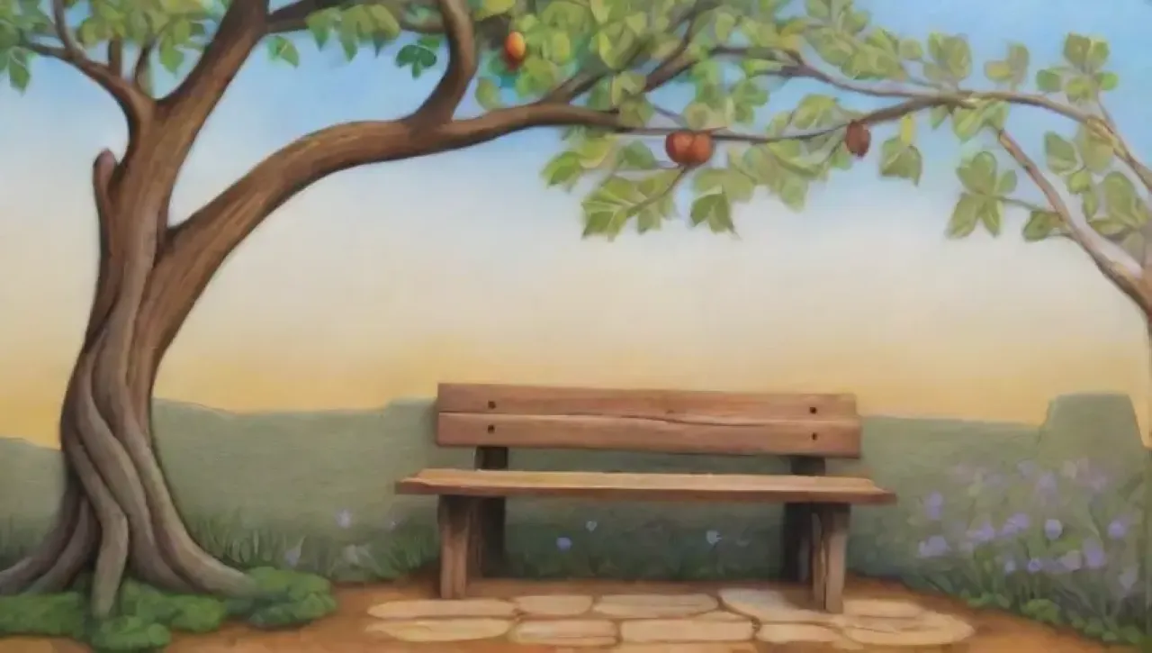 Un mural vibrante rodeado de naturaleza, historia y aromas