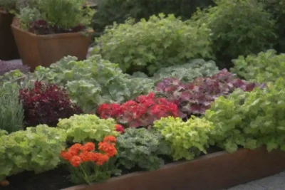 Crea un jardín móvil ecológico y colorido en un espacio compacto