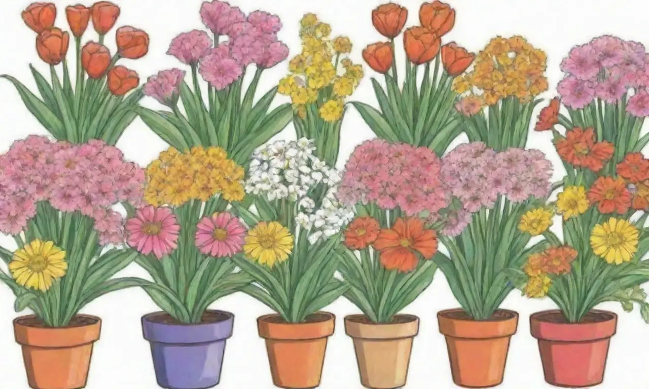 Variedades de bulbos coloridos y fáciles de cultivar para jardines pequeños y patios